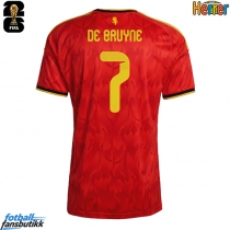 Belgia Kevin De Bruyne #7 Hjemmedrakt EM 2024 Kortermet